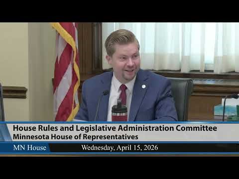 House Rules and Legislative Administration Committee 4/15/26