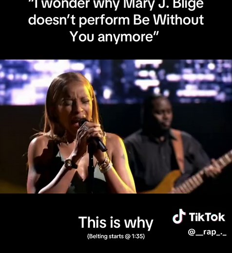 Mary J. Blige: Memorable Live Performance of 'Be Without You'