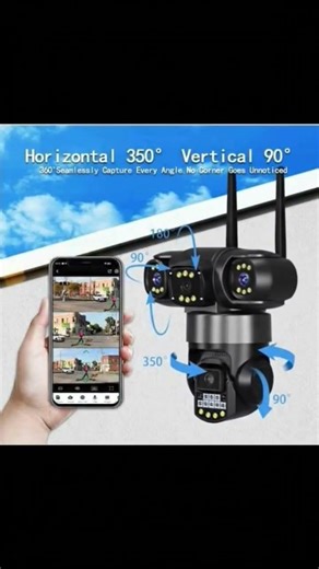 4 lens ptz camera #viral #shorts #wificamera #camera