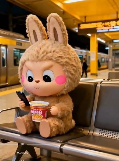 "Labubu’s Funny Day 🤣 | AI Animated Short | Try Not to Laugh!"