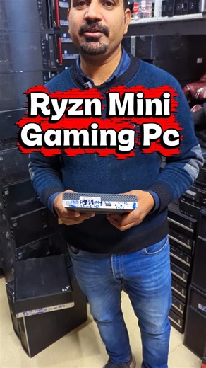 Ryzen Mini gaming PC 🔥#minipc #ryzenmini #ryzenpcbuild #ryzengaming