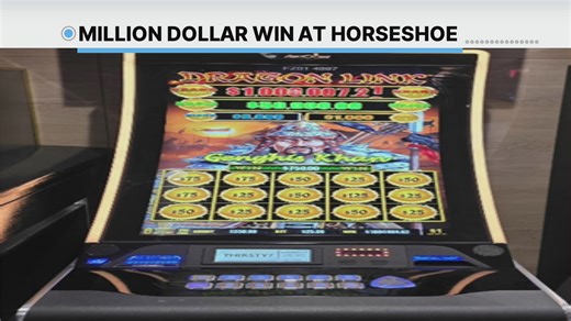 Second $1 million jackpot in 30 days at Horseshoe Tunica casino