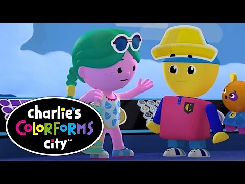 Charlie's Colorforms City - Weather Charlie! (CLIP)