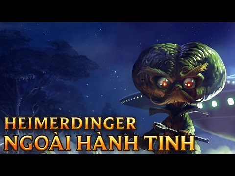 Alien Invader Heimerdinger - Skins lol