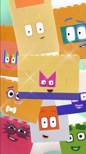 Lego #Numberblocks 💚4 Times table💚
