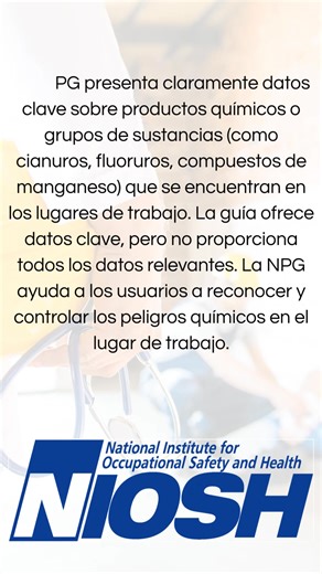 ¿Sabías qué?  National Institute for Occupational Safety and Health (NIOSH) publica el NIOSH POCKET GUIDE TU CHEMICA HAZARDS (NPG). https://www.cdc.gov/niosh/npg/  | MAZV Consultoría | Facebook