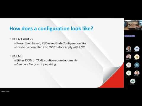 Modern Configuration Management with DSCv3 in PowerShell Fabien Tschanz