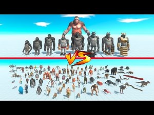 Mutant Primates vs Factions - Animal Revolt Battle Simulator