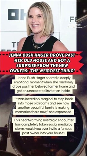 🚨Jenna Bush Hager's Secret House Visit!🏡