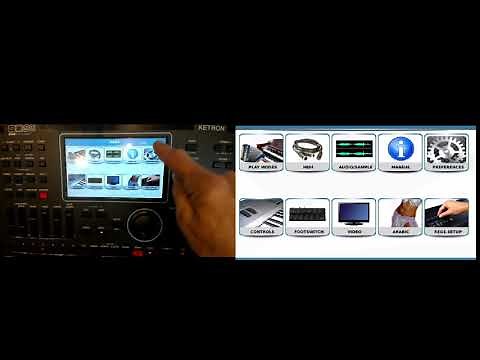Ketron SD90 - Playing MP3 and Style Simultaneously