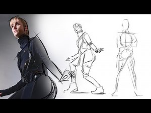 Gesture Drawing A Spy - The ART'S Department timed gesture references