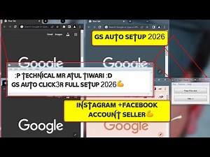 GS Auto Clicker 2026 Full Setup for PC | Best multiple account setup | Gs se loder kese lagaye
