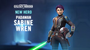 4.9K views · 82 reactions | A proud Mandalorian warrior with a rebellious spirit has arrived #ontheholotable in STAR WARS™: Galaxy of Heroes. Her time as a rebel during the age of the Empire has put her on a new path in learning the ways of the Force. Don’t miss your opportunity to unlock Padawan Sabine Wren during a limited time Marquee Event! Play on mobile or PC Early Access now at https://go.ea.com/download-swgoh | Lucasfilm Games | Facebook