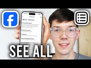 How To See All Your Activity History On Facebook - Step By Step