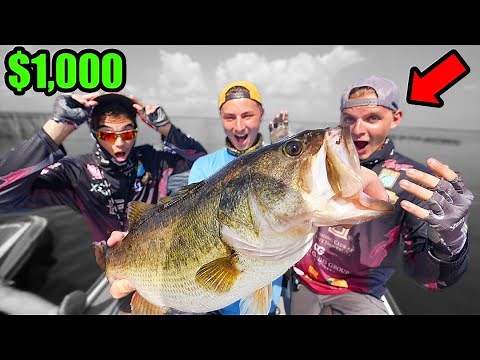 CATCH THE BIGGEST FISH, WIN $1,000 CHALLENGE