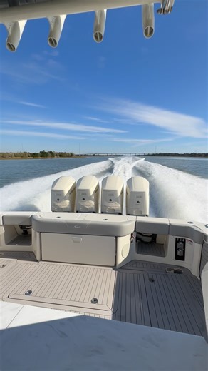Smooth cruising on this Scout 530 LXF 🙌 Currently available for sale with @alliedmarine! Find and finance your next dream vessel at BoatTrader.com! #boattader #scoutboats | Boat Trader