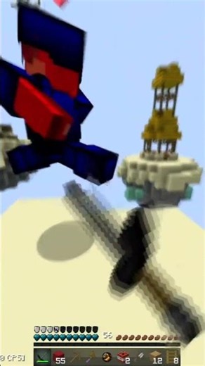 Bedwars, But With Badlion Client #shorts #bedwars #minecraft #hypixel
