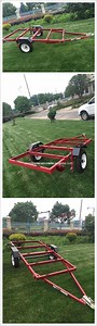 [Hot Item] 1980 Lb. Capacity 4 X 8 Folding Utility Trailer