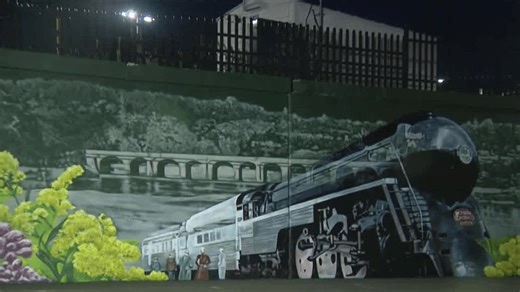 Schenectady mural marks Erie Canal's 200th anniversary with vibrant historical scenes