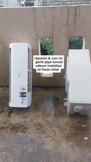 #teknisiac #teknisiacindonesia #pasangac #cuciac installasi av@SJA AC @Modul Multi