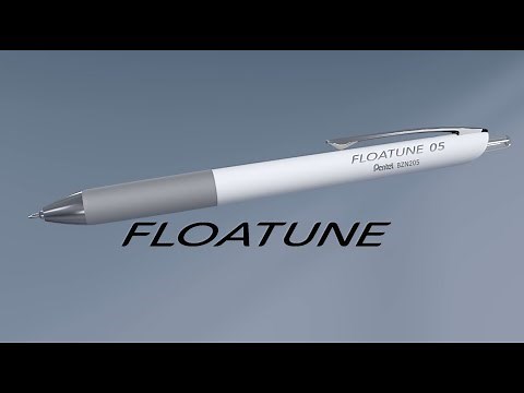 FLOATUNE: Retractable advanced roller ball - Product features | Pentel