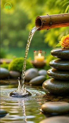 Calm Your Mind with Gentle Water Sounds & Soft Piano