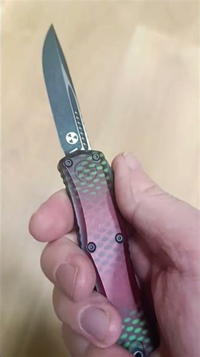 Нож MicroTech Hera II Mini, RED X-51 #ostriemae