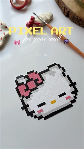 Pixel art🎨 #cover #art #drawing #painting#diy#pink #aesthetic#phonecase#diycrafts#love #fy#pixelart