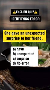 4K views · 92 reactions | Englis Grammar | Identifying error- #1067 #viralreelsfbpage2024 #civilserviceexam2024 #letexam2024 #vocabularyenglish #englishquiz #civilserviceexam #ENGLISHPHILIPPINES #fypシ゚ #englishquestion #englishword | 횀횞횒횣횖횊횗.횙횑 ퟸ.ퟶ | Facebook