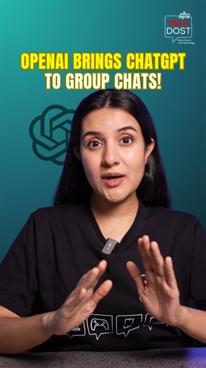 ChatGPT now supports group chats, letting teams brainstorm, plan, and solve problems together, all in one shared conversation. Your Tech Dost explains how this feature keeps everyone aligned and moving faster [ChatGPT, Tech Dost, Technology, Features, AI, Reliance Digital] | Reliance Digital