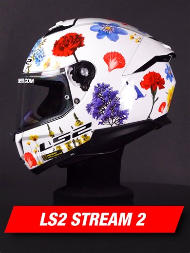 LS2 Stream 2 Flowers White-06 - Showcase #ls2 #sporthelmet #motorcyclehelmet #ls2stream2 📦 Interested in the LS2 Stream 2 Flowers White-06? Shop at Champion Helmets for the best prices, bundle deals, and our Champion Cash loyalty program. https://www.championhelmets.com/en/ls2/stream-2/helmets.html 🔍 Watch the full road-test of the LS2 Stream 2 on our channel! 📢 Follow and subscribe for more helmet spotlights, reviews, comparisons, and real-world tests! Your feedback is crucial, so let us kno
