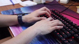 HyperX Alloy FPS Pro Cherry MX Red typing sounds no talking