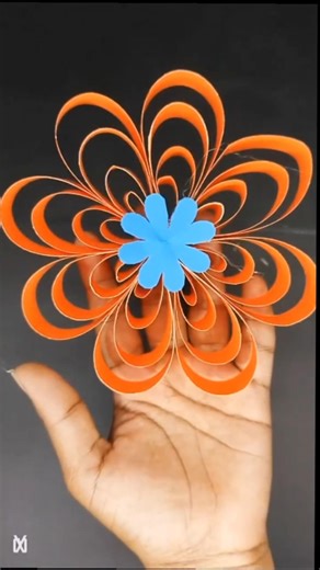 EASY Paper Craft DIY Wall handing Craft Ideas Home decor #foryou #homemadepapercraft #foryou