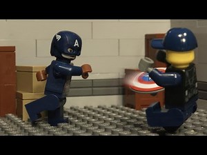 LEGO Cyclops - CAPTAIN AMERICA - STOP MOTION