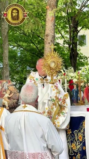 Holy Benediction at the Altar of the Guardian Angel