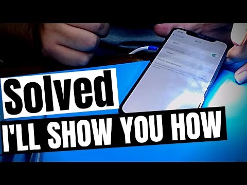 iPhone X WiFi not WORKING it Won't turn ON | Greyed out WiFi Problem SOLVED