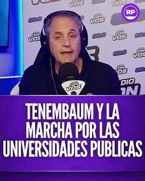 Tenembaum and the march for public universities