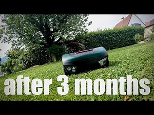 Bosch Indego XS300 after 3months of use