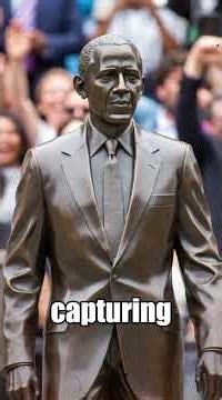 The Bronze North Star- Obama’s 10-Foot Legacy Rises in Chicago 🏙️🇺🇸