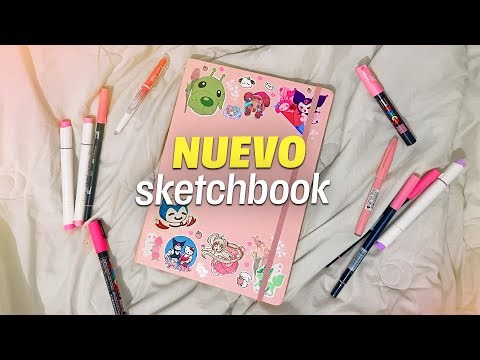 Starting my new sketchbook 🎨 | Techniques, ideas, and first pages