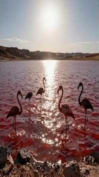 LAKE NATRON: The lake that turns animals to stone 🦩💀🌋