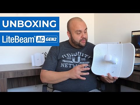 Unboxing LiteBeam AC Segunda Geração