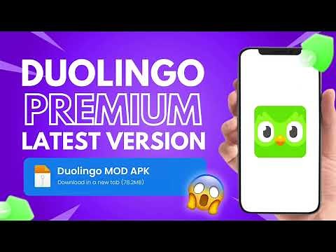 Duolingo MOD APK (Premium Unlocked)2026 – Free Unlimited Hearts, No Ads & Full Pro Lessons Download!
