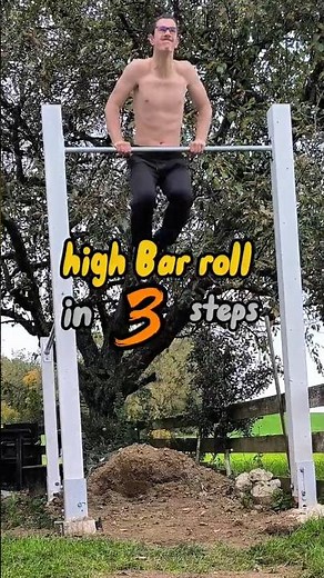 only high Bar roll Tutorial you need...✅#calisthenics #freestyle #funk