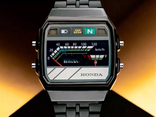Você sabia que a Honda já fez um relógio com a Casio? Conheça
