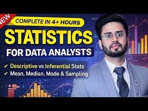 Statistics for Data Science Beginners | Descriptive vs Inferential Statistics | Day 1