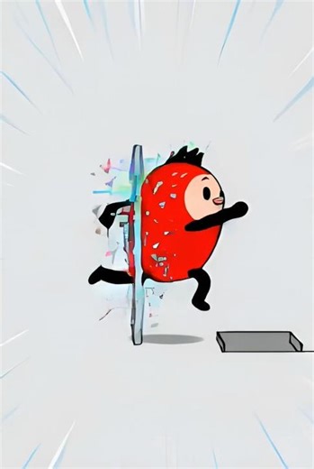 Endless Action Runner in a Perfect Loop 🏃‍♂️💥 #loop