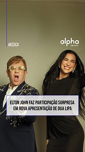 Que dupla! 😍 Elton John fez uma aparição surpresa durante a apresentação de Dua Lipa no Royal Albert Hall, realizada em Londres, na Inglaterra. Juntos, eles cantaram o hit "Cold Heart", lançado em 2021. Confira no vídeo! #AlphaFm #EltnJohn #DuaLipa #Musica #ColdHeart #Show | Alpha FM