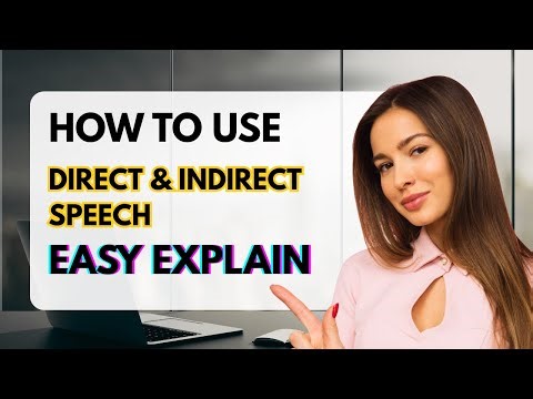How to Use Direct & Indirect Speech | Easy English Grammar Explanation