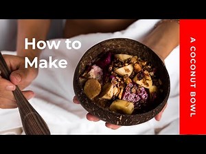 How to Make a Coconut Shell Bowl